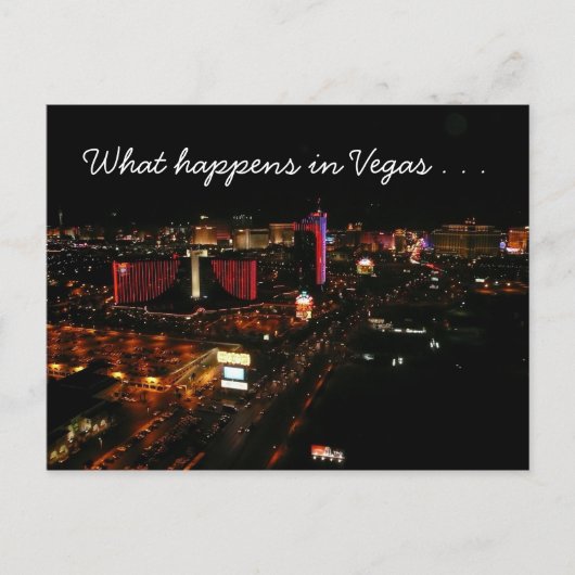 vegasstrook briefkaart (Voorkant)