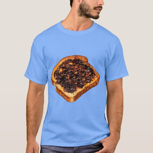 Vegemite Toast-patroon T-shirt (Voorkant)