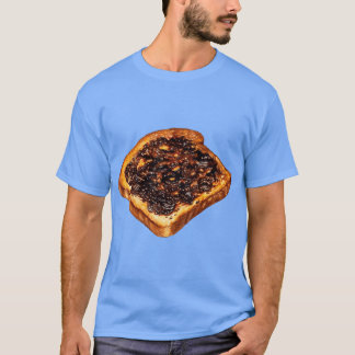 Vegemite Toast Pattern T-shirt