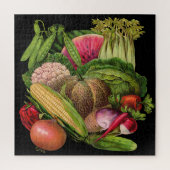 Vegerable Heaven Puzzle Legpuzzel (Verticaal)