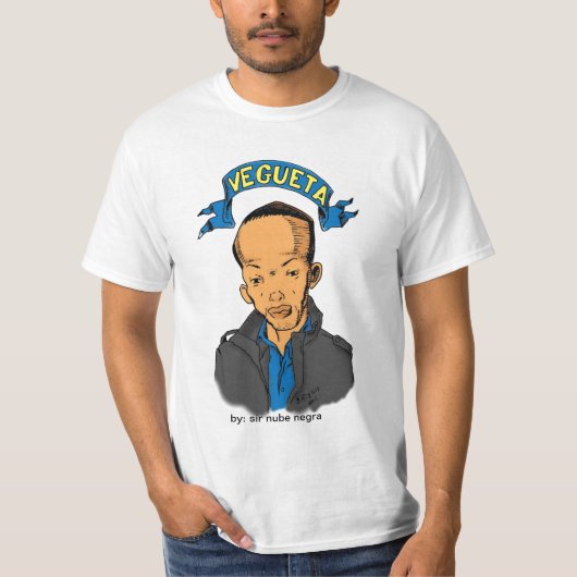 vegeta el mas cotizado t-shirt (Voorkant)