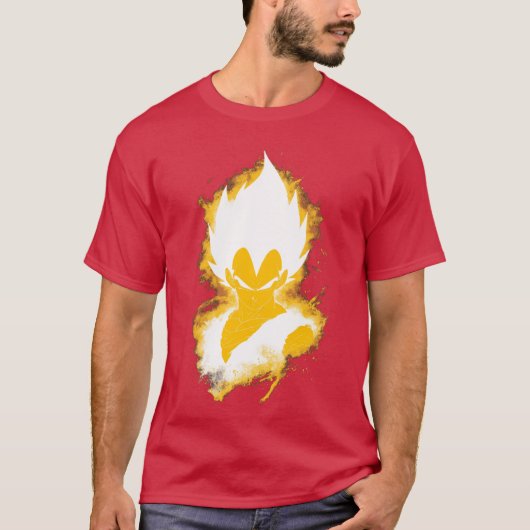 vegeta klassiek t-shirt (Voorkant)