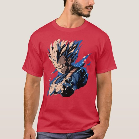 vegeta modern family t-shirt (Voorkant)