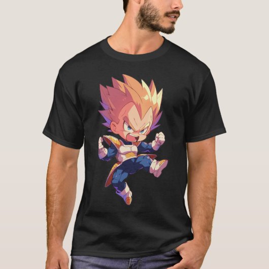 vegeta modern meisje t-shirt (Voorkant)