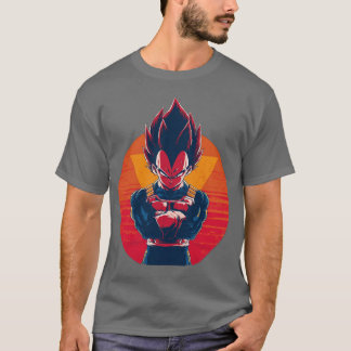 vegeta retro t-shirt
