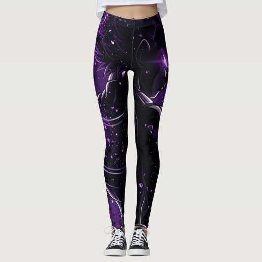 Vegeta Ultra Ego Broek Leggings (Voorkant)