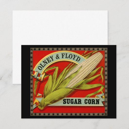  vegetabel, Olney & Floyd Sugar Corn (Voorkant / Achterkant)