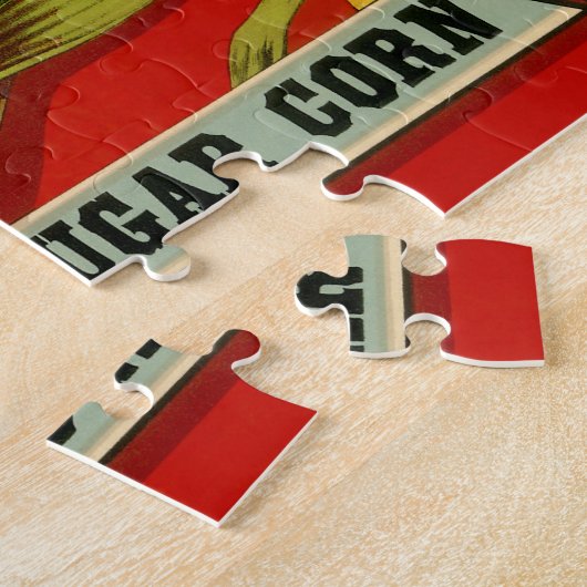  vegetabel, Olney & Floyd Sugar Corn Legpuzzel (Zijkant)