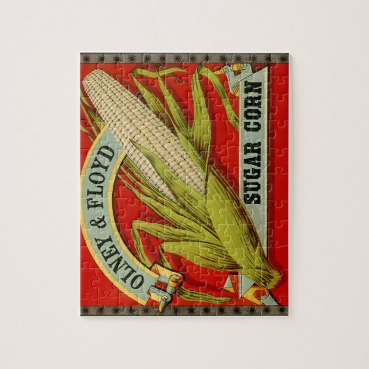  vegetabel, Olney & Floyd Sugar Corn Legpuzzel (Verticaal)