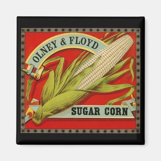  vegetabel, Olney & Floyd Sugar Corn Magneet (Voorkant)