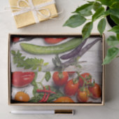 Vegetable and Herb Harvest Tissuepapier (Geschenk)