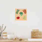 Vegetable Assortment Custom Posters (Keuken)