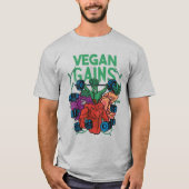 Vegetable Bodybuilders Vegan T-shirt (Voorkant)