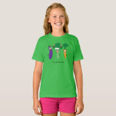 Vegetable Bulls Funny Kind's T-shirt (Voorkant volledig)