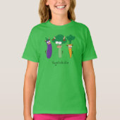 Vegetable Bulls Funny Kind's T-shirt (Voorkant)