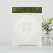Vegetable Cell - Fractal Art Custom Briefhoofd (Staand voorkant)