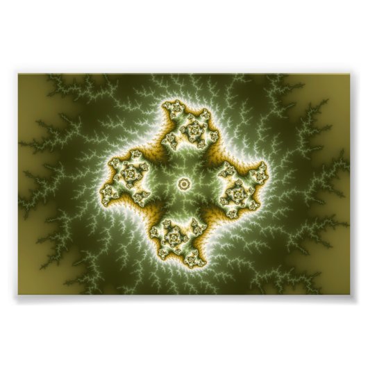 Vegetable Cell - Fractal Art Foto Afdruk (Voorkant)