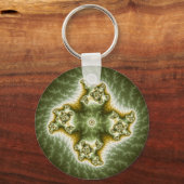 Vegetable Cell - Fractal Art Sleutelhanger (Voorkant)
