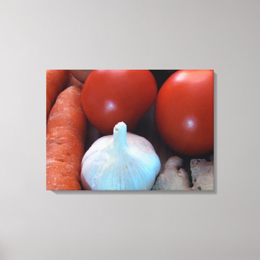 Vegetable delight canvas afdruk (Voorkant)