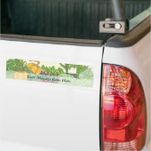 Vegetable Garden Bumpersticker (Op Truck)