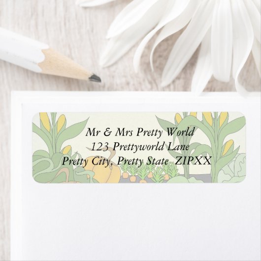 Vegetable Garden Etiket (Insitu)