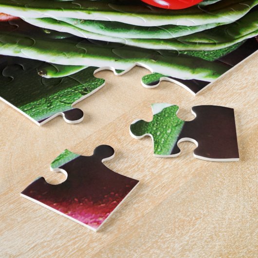Vegetable Garden Food Legpuzzel (Zijkant)