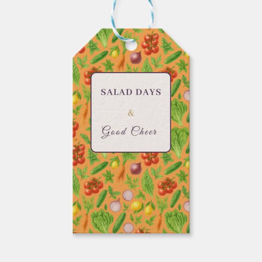 Vegetable Garden Gift Bag — Clementine Cadeaulabel (Voorkant)