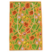 Vegetable Garden Gift Bag — Clementine Medium Cadeauzakje (Voorkant)