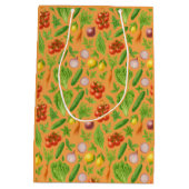 Vegetable Garden Gift Bag — Clementine Medium Cadeauzakje (Achterkant)