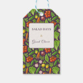 Vegetable Garden Gift Bag — Plum Cadeaulabel (Voorkant)