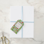 Vegetable Garden Gift Bag — Soft Wedgewood Cadeaulabel (Met Touw)