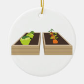 Vegetable Garden Keramisch Ornament (Voorkant)