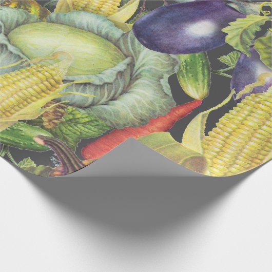 Vegetable Garden Menagerie Cadeaupapier (Hoek)