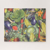 Vegetable Garden Menagerie Legpuzzel (Horizontaal)