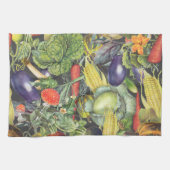 Vegetable Garden Menagerie Theedoek (Horizontaal)