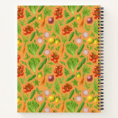 Vegetable Garden Notebook — Clementine Notitieboek (Achterkant)