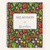 Vegetable Garden Notebook — Devine Plum Notitieboek (Voorkant)