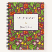 Vegetable Garden Notebook — Red Violet  Notitieboek (Voorkant)