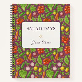 Vegetable Garden Notebook — Red Violet Notitieboek