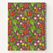 Vegetable Garden Notebook — Red Violet  Notitieboek (Achterkant)