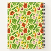 Vegetable Garden Notebook — Soft Lemon Notitieboek (Achterkant)