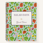 Vegetable Garden Notebook — Soft Wedgwood Notitieboek (Voorkant)