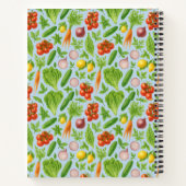 Vegetable Garden Notebook — Soft Wedgwood Notitieboek (Achterkant)