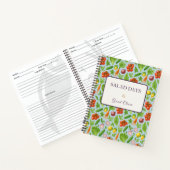 Vegetable Garden Notebook — Soft Wedgwood Notitieboek (Binnen)