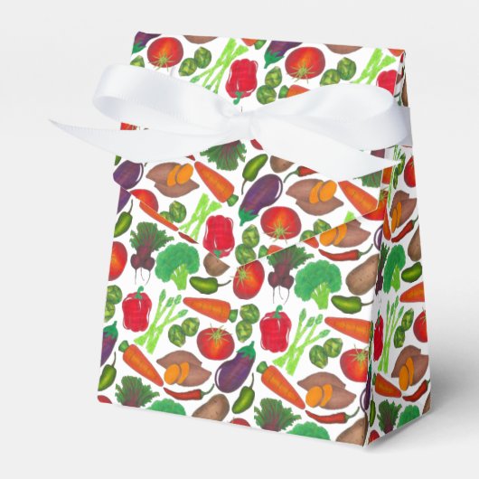 Vegetable Garden Produce Greenmarket Veggies Bedankdoosjes (Voorkant Zijde)