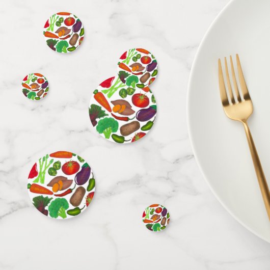 Vegetable Garden Produce Greenmarket Veggies Confetti (Groep)