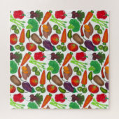 Vegetable Garden Produce Greenmarket Veggies Legpuzzel (Horizontaal)