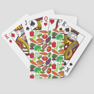 Vegetable Garden Produce Greenmarket Veggies Pokerkaarten