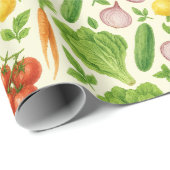 Vegetable Garden Wrapping Paper Cadeaupapier (Rol Hoek)