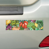 Vegetable Gardener Bumpersticker (Op auto)